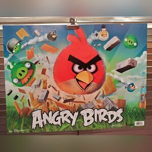Angry Birds 2011 Poster 18x24 Great Condition